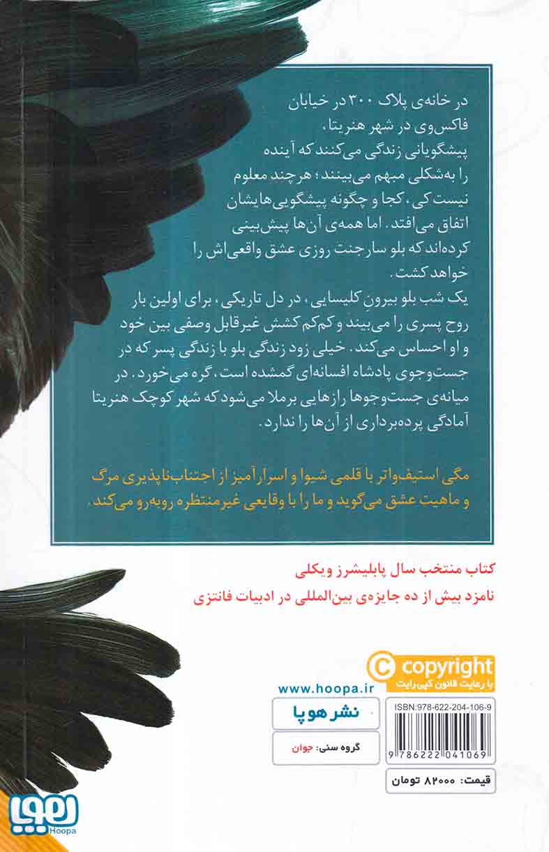 چرخه ی زاغ ها جلد یکم پیشگویی گلنداور